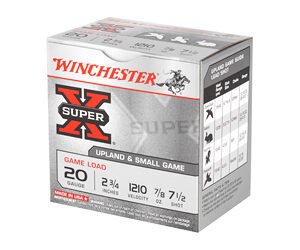 Winchester Super X Game Load 20 Gauge 2.75" 7/8oz 7.5 Shot 25 Rounds - Image 4