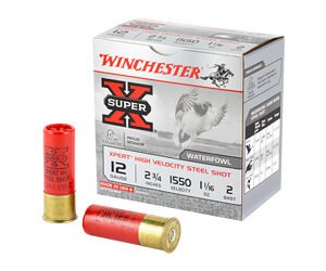 Winchester Super X Xpert High Velocity 12 Gauge 2.75" 1 1/16oz 2 Shot 25 Rounds - Image 2