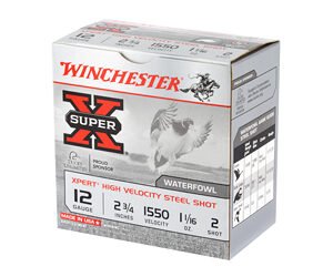 Winchester Super X Xpert High Velocity 12 Gauge 2.75" 1 1/16oz 2 Shot 25 Rounds - Image 4
