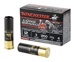 Winchester Long Beard XR Shot-Lok 12 Gauge 3" 1-3/4oz 4 Shot 10 Rounds - Image 2