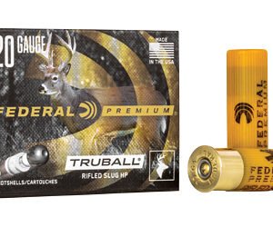 Federal Premium Vital-Shok TruBall 20 Gauge 2.75" 3/4oz Rifled Slug 10 Rounds - Image 2