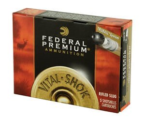 Federal Premium Vital-Shok TruBall 20 Gauge 2.75" 3/4oz Rifled Slug 10 Rounds - Image 3