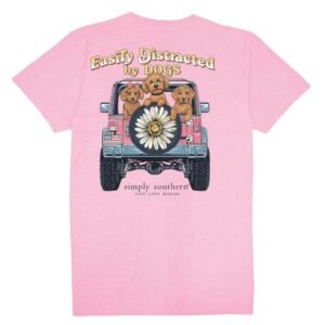 Women's Simply Southern Short Sleeve Easily Tee - Image 1