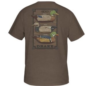Men's Drake Vintage Decoy Stack Short Sleeve Tee - Image 1