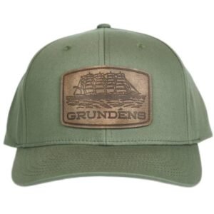 Men's Grundens Tall Ship Embossed Trucker Hat - Image 1