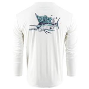 Men's Grundens Trophy Hunting Long Sleeve Tech Tee - Image 2