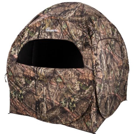 Ameristep Doghouse Run & Gun Spring Steel Ground Blind