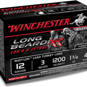 Winchester Long Beard XR Shot-Lok 12 Gauge 3" 1-3/4oz 4 Shot 10 Rounds - Image 1