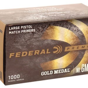 Federal Gold Medal Premium Large Pistol Primers 1000 Count - Image 1