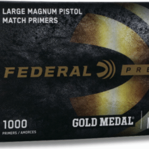 Federal Gold Medal Premium Large Pistol Primers 1000 Count - Image 1