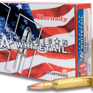 Hornady American Whitetail 270 Win 130gr ISP 20 Rounds - Image 1