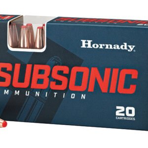 Hornady Subsonic 300 Blackout 190gr Sub-X 20 Rounds - Image 1