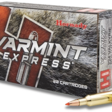 Hornady Varmint Express 224 Valkyrie 60gr V-Max 20 Rounds