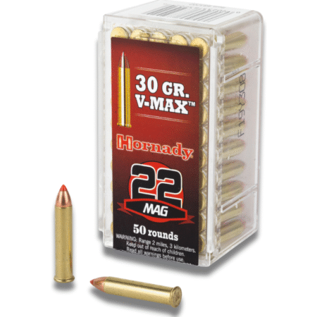 Hornady Varmint Express 22 WMR 30gr V-Max 50 Rounds