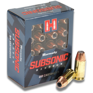 Hornady Subsonic 45 ACP 230gr XTP 20 Rounds