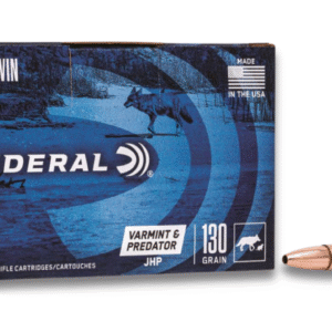 Federal American Eagle Varmint & Predator 308 Win 130gr JHP 40 Rounds - Image 1