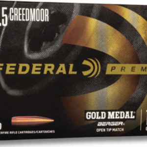 Federal Premium Gold Medal 6.5 Creedmoor 130gr BHOTP 20 Rounds - Image 1