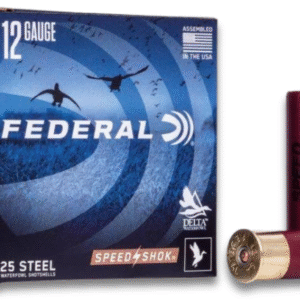 Federal Speed-Shok 12 Gauge 3" 1-1/4oz 2 Shot 25 Rounds - Image 1