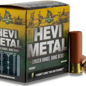 HEVI-Metal HEVI-Metal Longer Range 12 Gauge 2.75" 1 1/8oz 2 Shot 25 Rounds - Image 1