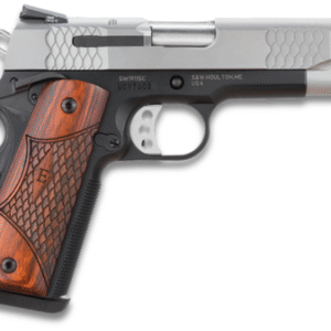Smith & Wesson E Series 1911 45 ACP 8+1 4.25" Barrel Black/Stainless - Image 1
