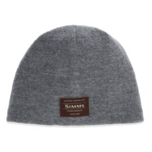 Men's Simms Hayward Wool Beanie Gunmetal - Image 1