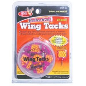 HME Products Reflective Wing Tack 25 Pack Orange - Image 1