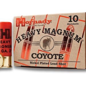 Hornady Heavy Magnum Coyote 12 Gauge 3" 1-1/2oz BB Shot 10 Rounds - Image 1