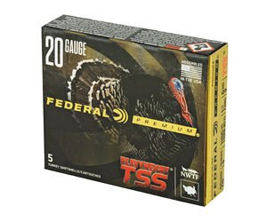 Federal Premium Heavyweight TSS 20 Gauge 3" 1-1/2oz 9 Shot 5 Rounds - Image 4
